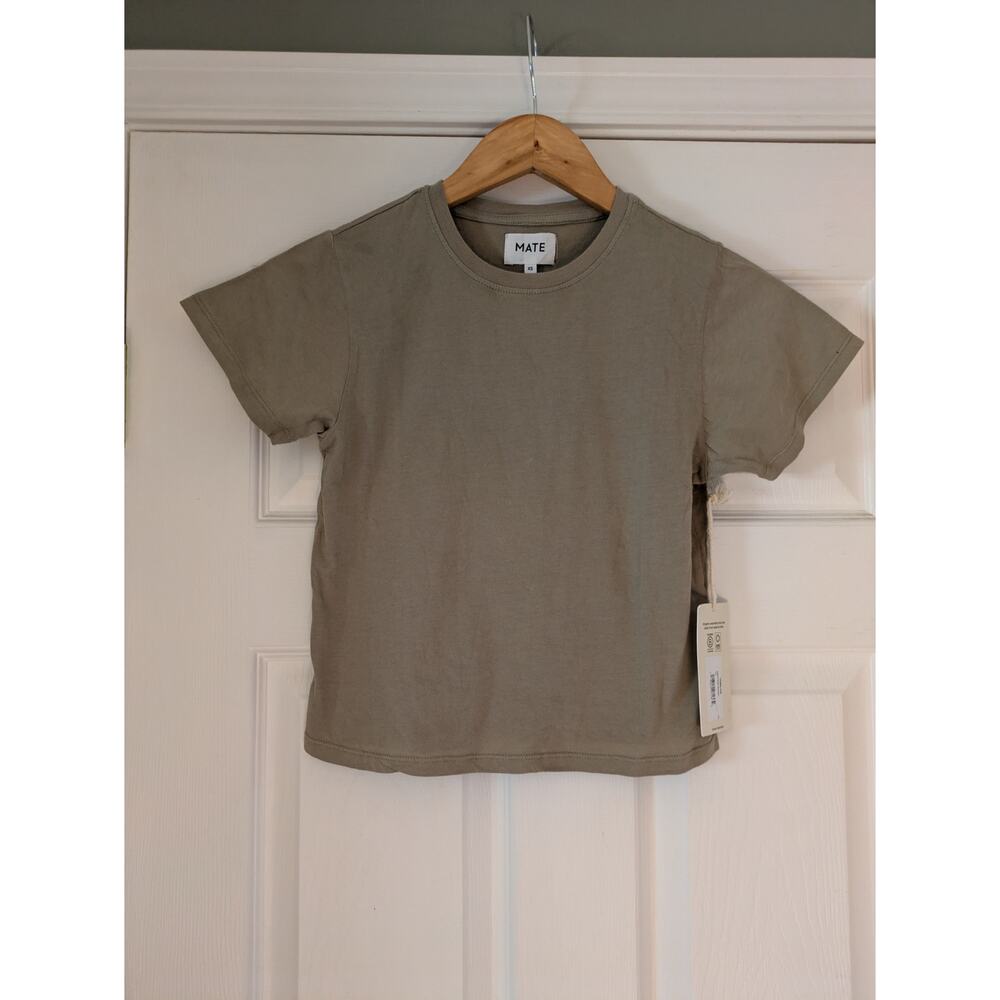 MATE The Label Organic Cotton Shrunken Tee Shirt SLT XS NWT